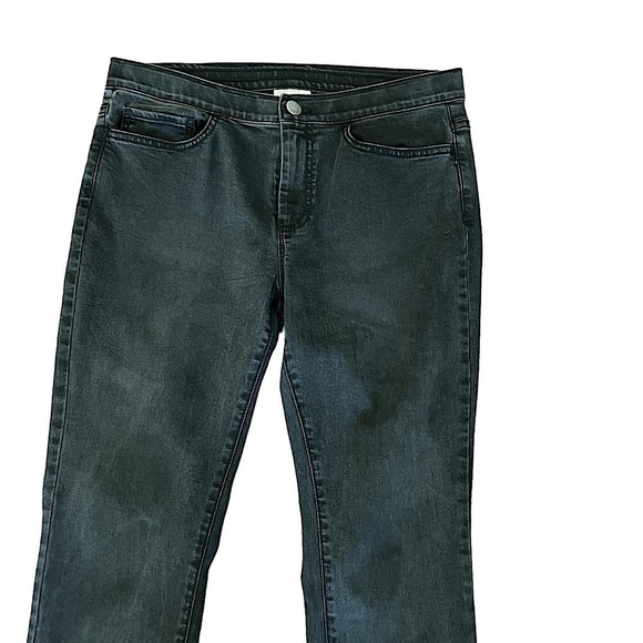 J Jill Denim Leggings washed Black wonens size 8 - Picture 4 of 6